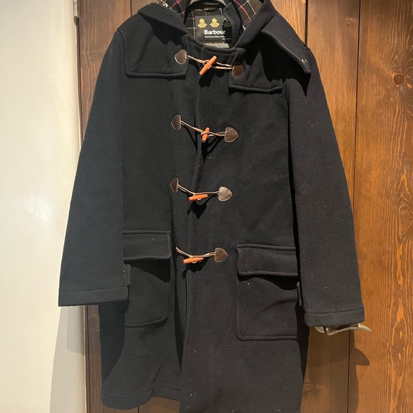 EUC Men’s Barbour Wool Trench - Picture 2 of 4
